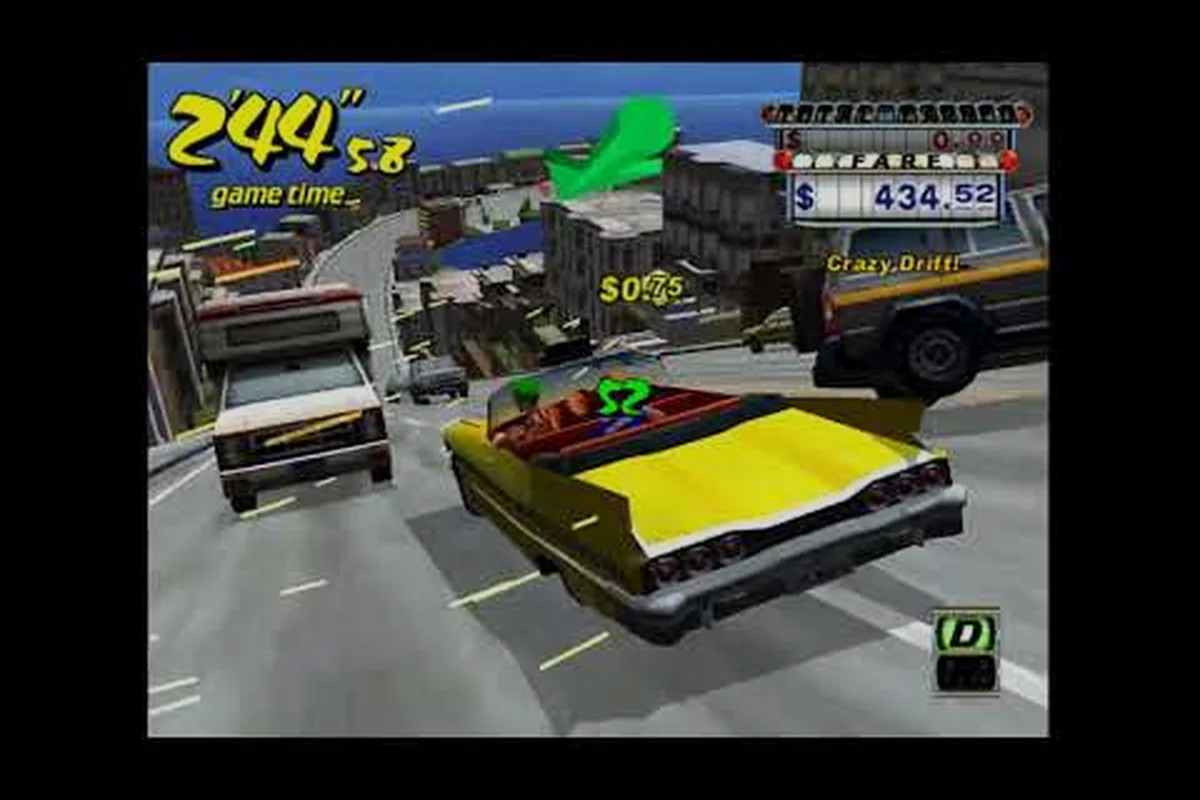 Crazy Taxi: World Tour – Vergleich von Charaktergeschwindigkeit und Werten