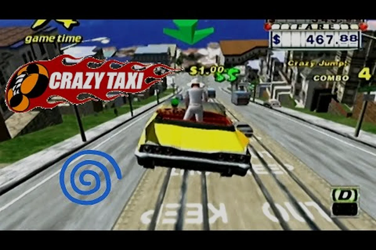 Crazy Taxi: World Tour Stunt-Kombos: Luftzeit und Sprünge