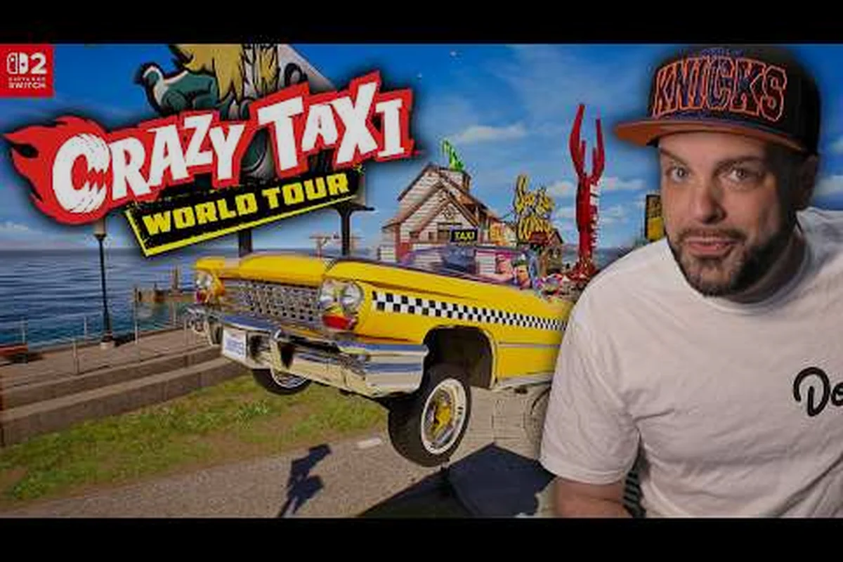 Crazy Taxi: World Tour Switch 2 Multiplayer-Party-Setup
