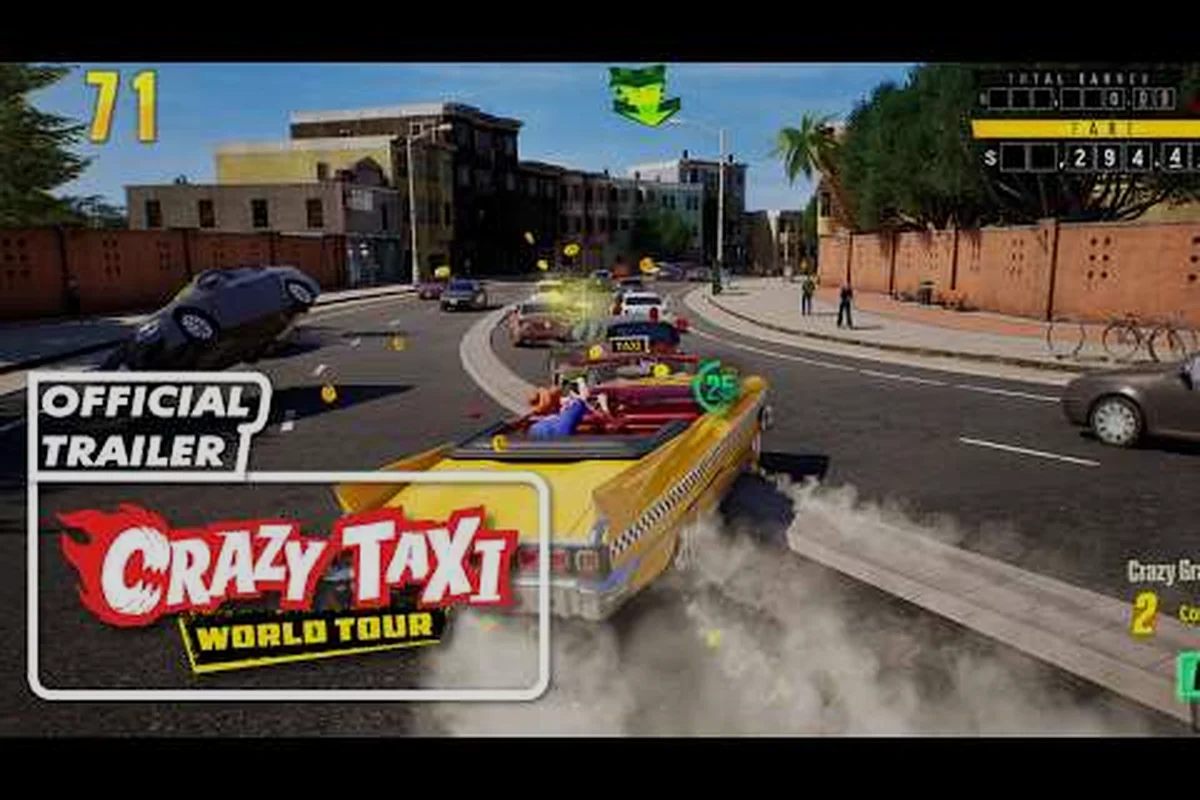 Crazy Taxi: World Tour Mehrspieler-Modi und Lobby-Einrichtung